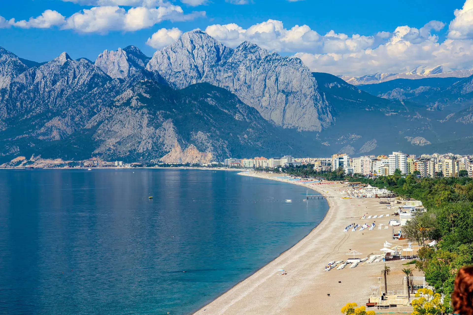 Antalya Mediterranean coastline